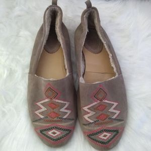 Anthropologie Latigo Flats Size 10